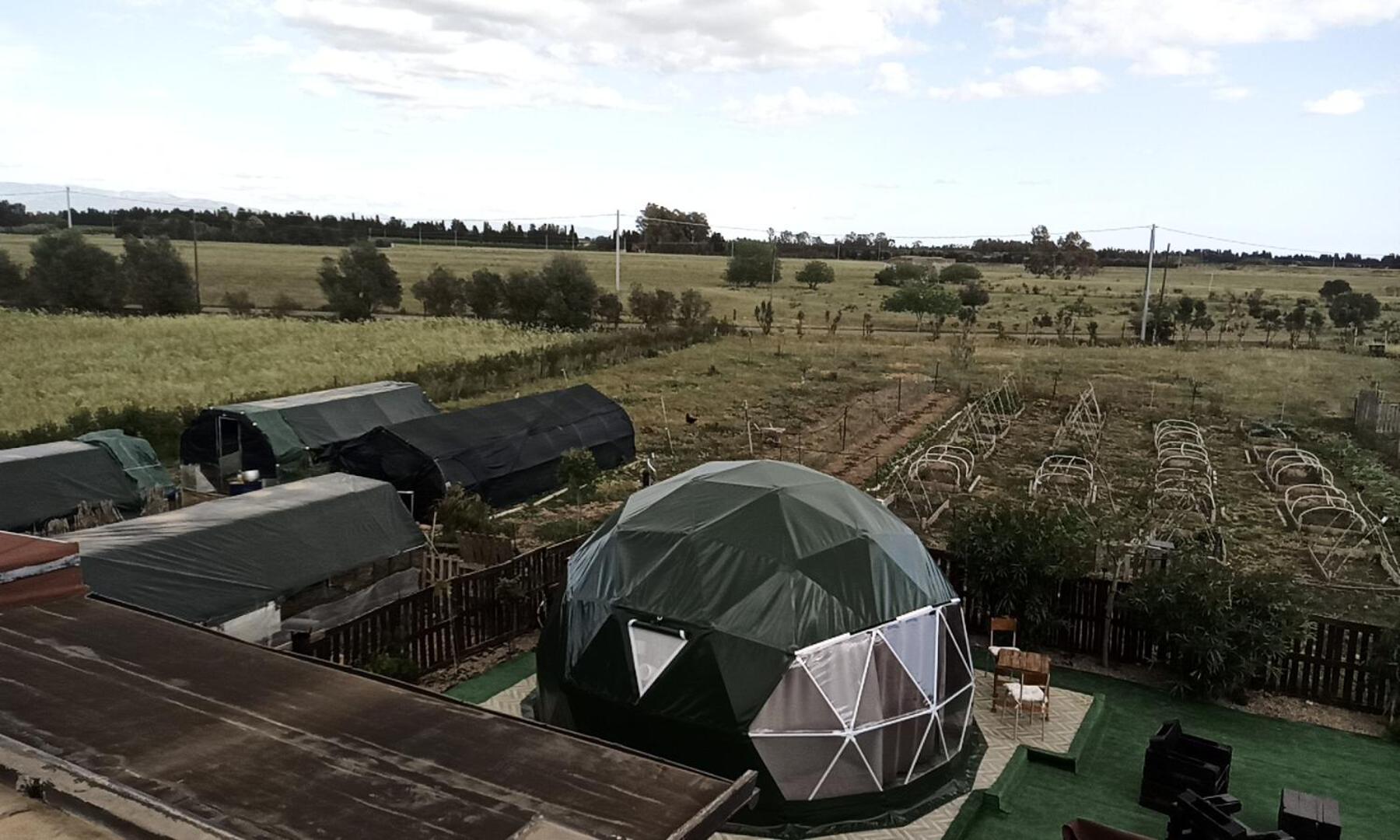 Podere Kiri Dome Experience Decimomannu Ngoại thất bức ảnh